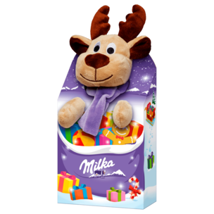 Milka Schokoladen Mix mit Plüschtier 96g